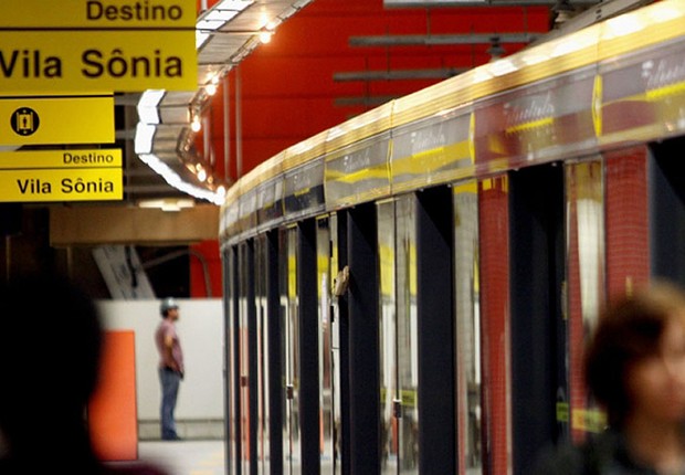 Estação Vila Sônia da Linha 4-Amarela do metrô de São Paulo (Foto: Divulgação)