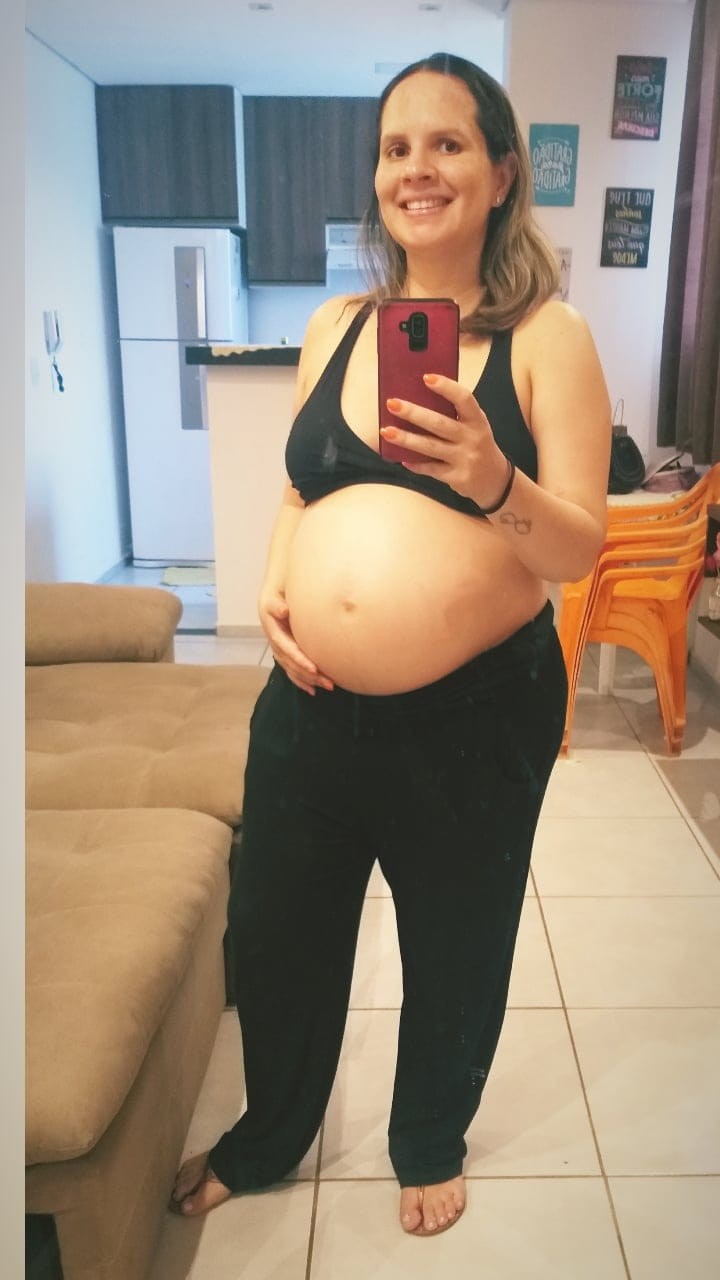 Erika Santana deu à luz gêmeos, enquanto estava intubada por covid-19 (Foto: Reprodução/ Facebook)