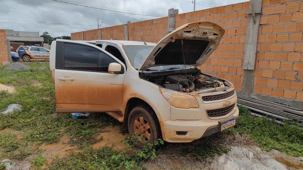 Caminhonete usada na chacina de Sinop — Foto: Divulgação
