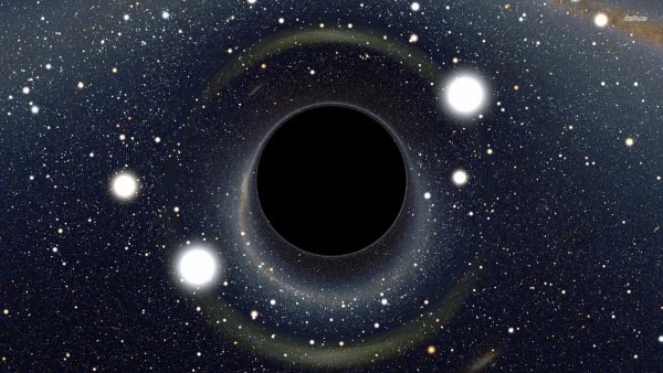 Buracos negros nada mais são do que restos mortais de estrelas gigantes (Foto: Nasa)