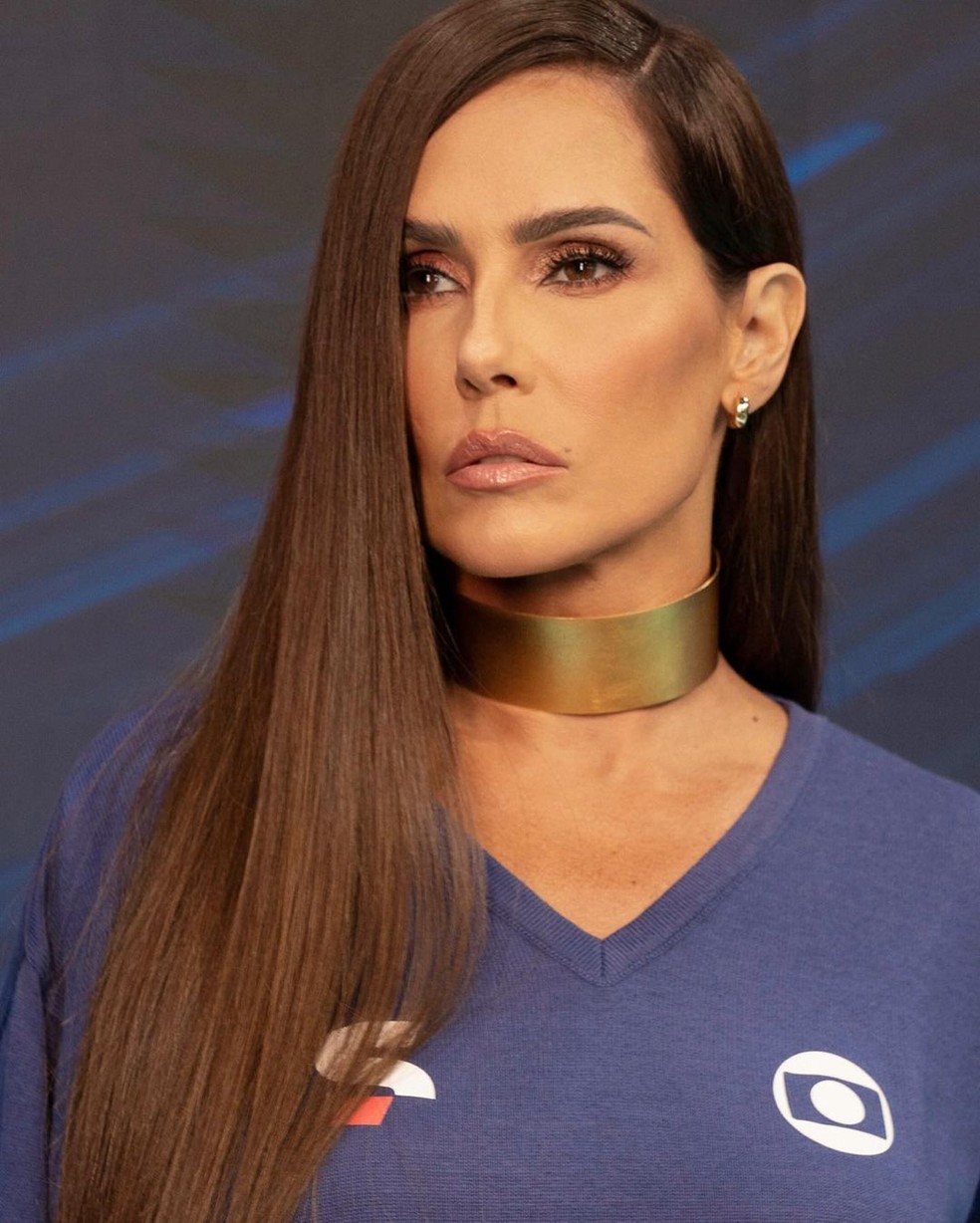 Deborah Secco exibe novo look para o 'Tá na Copa' — Foto: Instagram