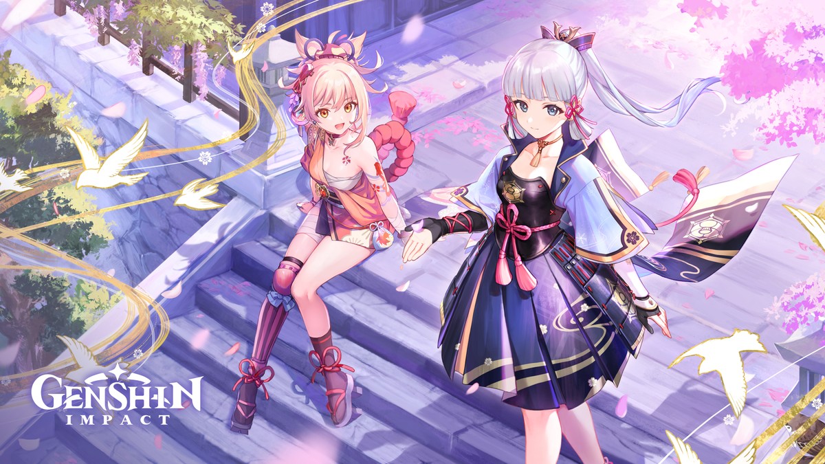 Inazuma em Genshin Impact 2.0: miHoYo revela Ayaka, Yoimiya, Sayu e mais