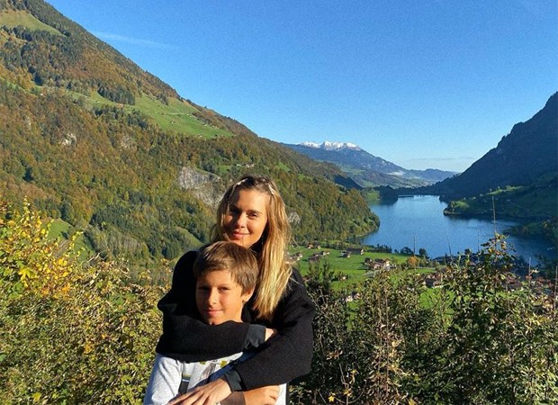 Carolina Dieckmann e o filho, José (Foto: Reprodução / Instagram )