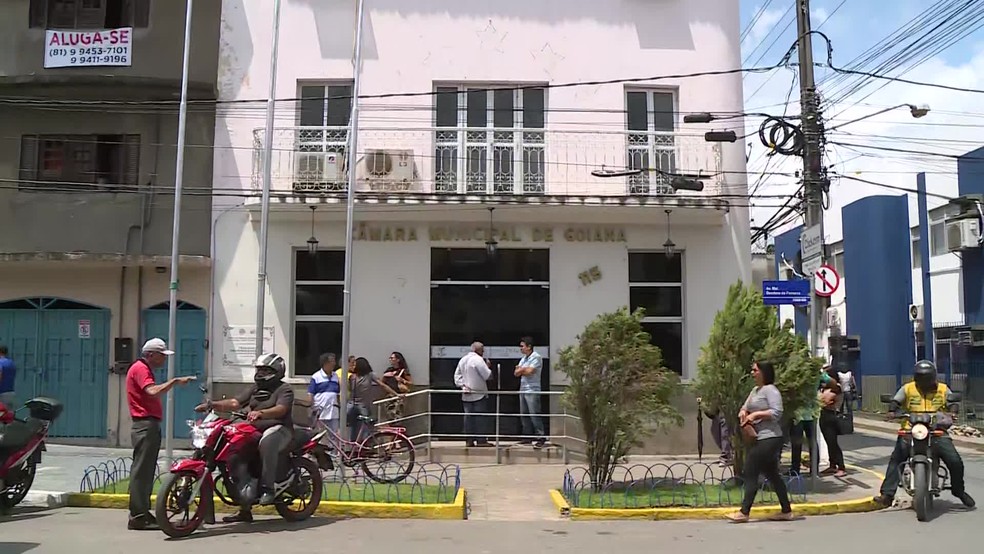 Câmara Municipal de Goiana afirma ter concedido crédito de R$ 320 milhões à prefeitura em 2019 — Foto: Reprodução/TV Globo