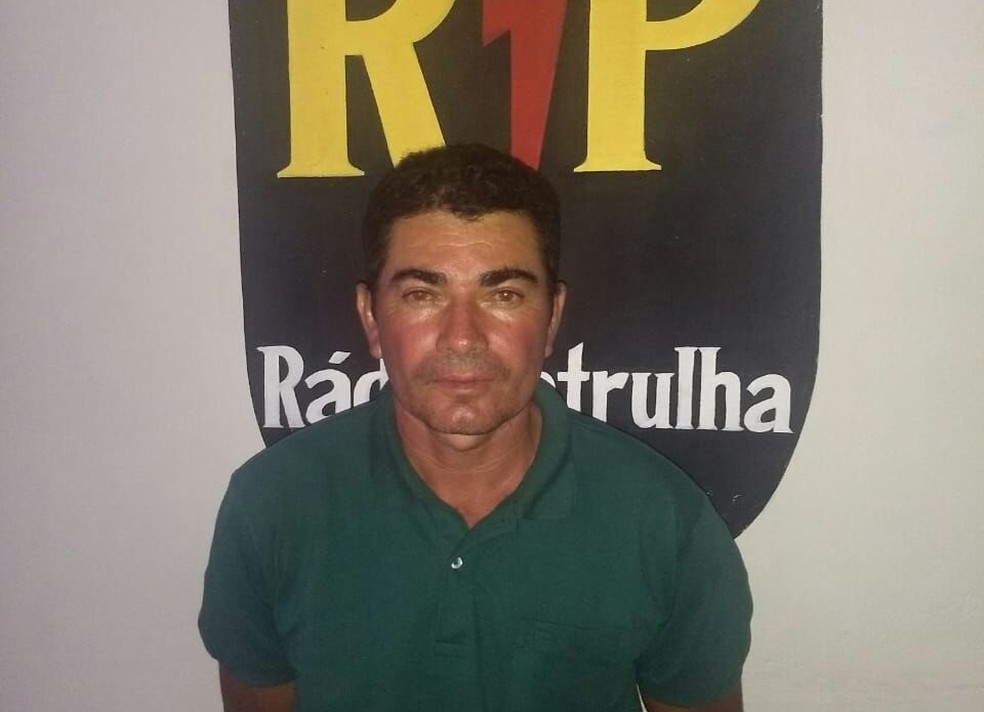 Pedreiro Marcondes Gomes da Silva, suspeito do desaparecimento de Iasmin Lorena, em Natal, foi preso no litoral potiguar (Foto: PM/DivulgaÃ§Ã£o)