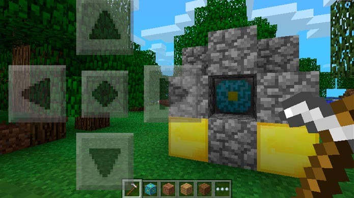 Minecraft Pocket Edition: saiba como fazer um portal para o Nether game (Foto: Reprodução/Tais Carvalho)