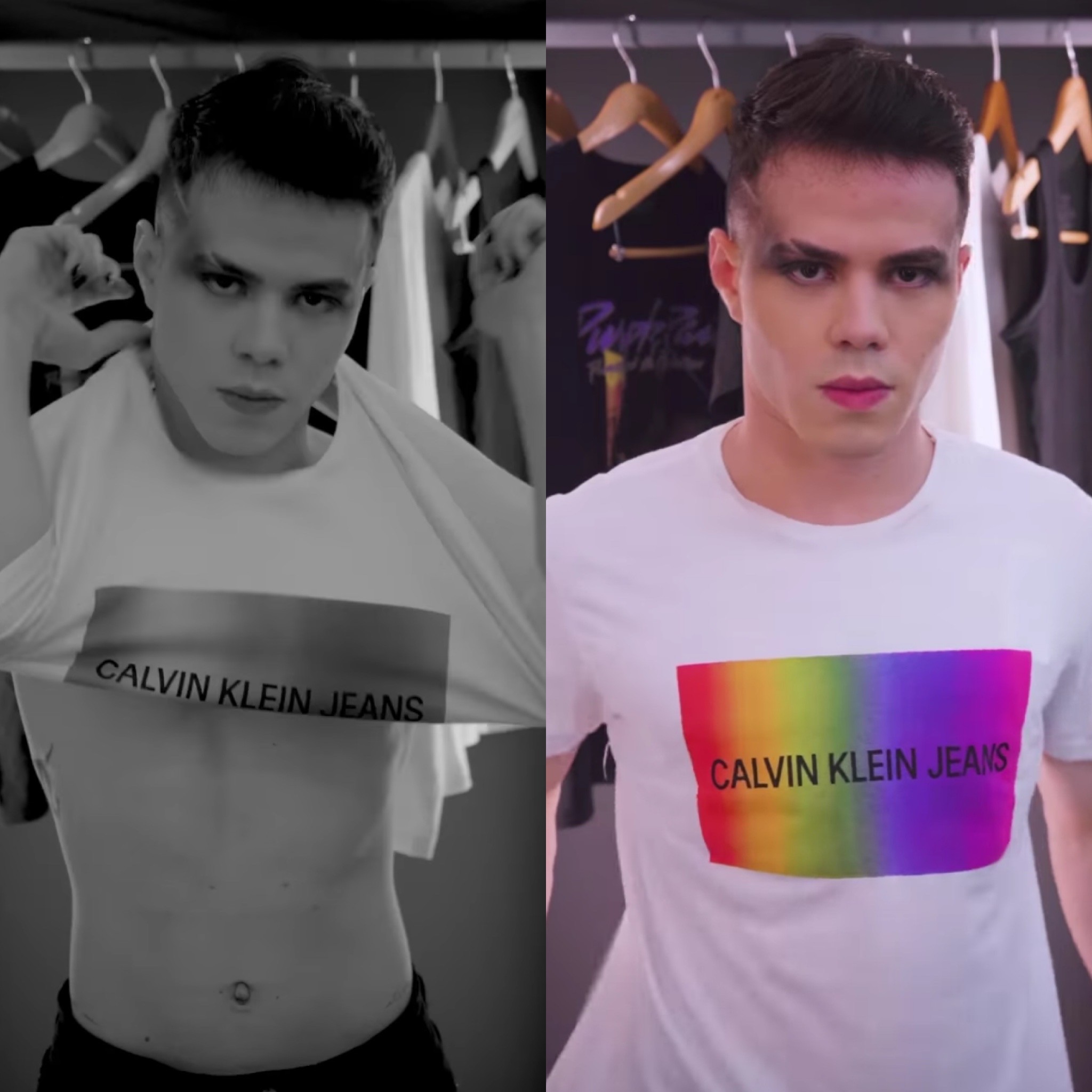 Influenciador revela ser gay em campanha patrocinada pela Calvin Klein; assista (Foto: Instagram)