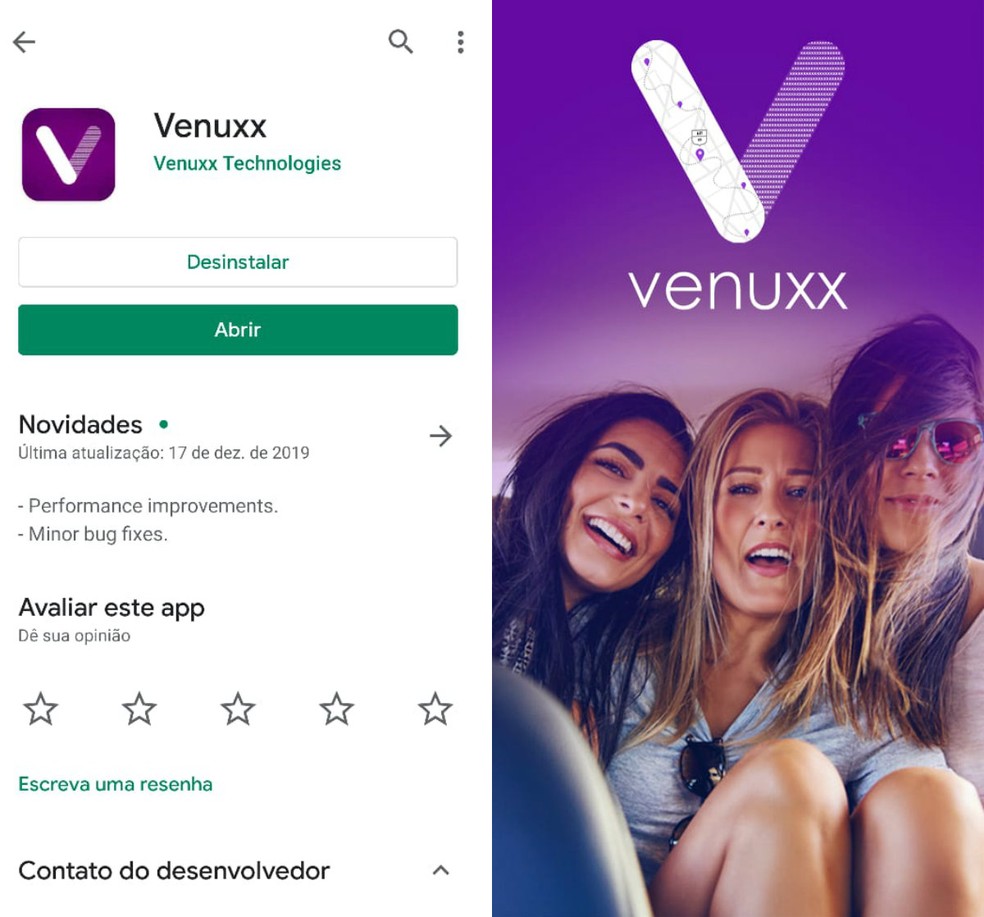 'Uber feminino': Venuxx só permite que mulheres façam viagens — Foto: Reprodução/Clara Fabro