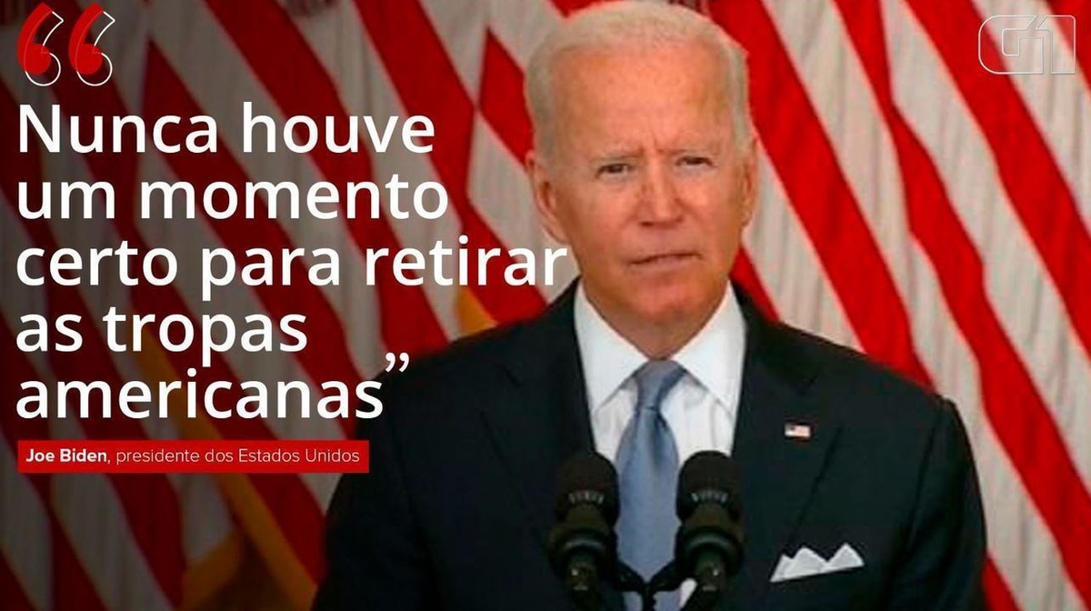 EUA podem prolongar estadia de soldados no Afeganistão após a data prevista, diz Joe Biden