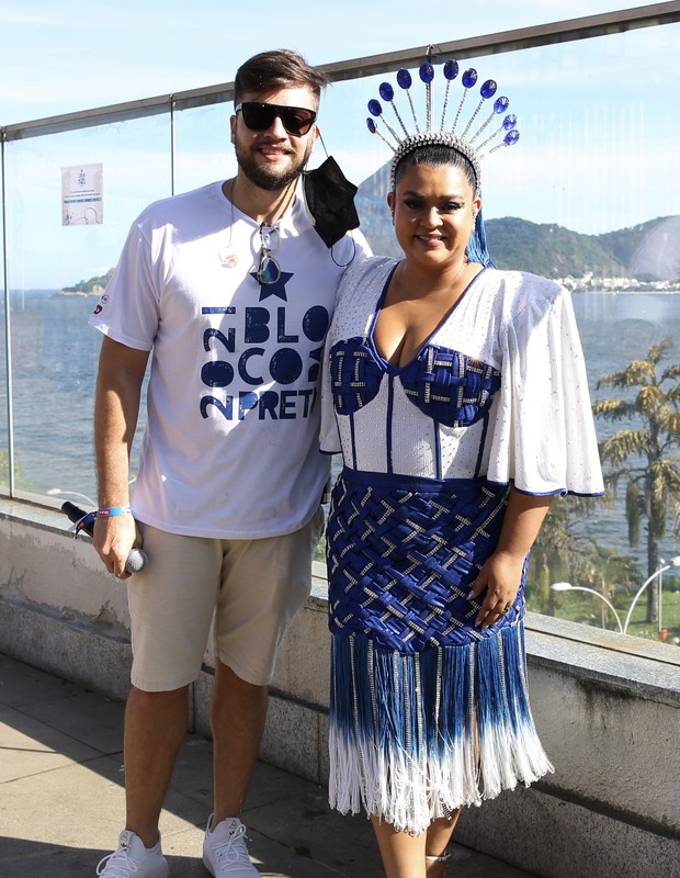 Preta Gil e o marido, Rodrigo Godoy (Foto: Roberto Filho/Brazil News)