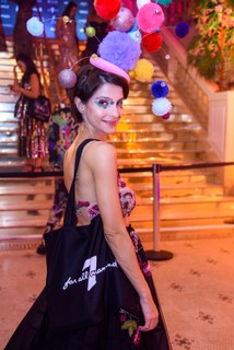 Giselle Batista também garantiu sua bag 7 For All Mankind repleta de gifts