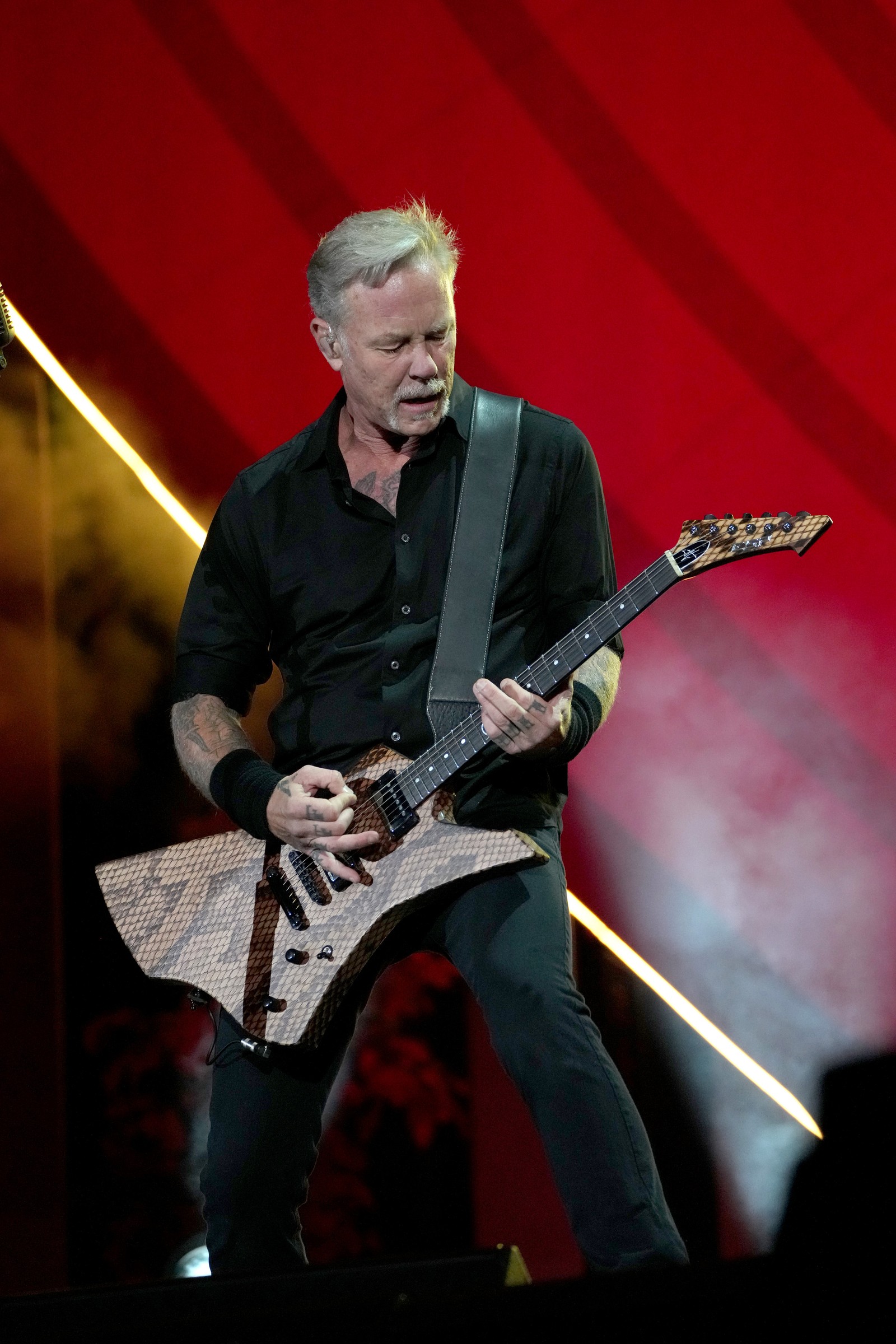 James Hetfield, do Metallica, em 2022
