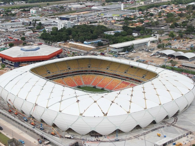 Uma arena de R$ 532 milhões para 43 mil pessoas em Manaus, onde