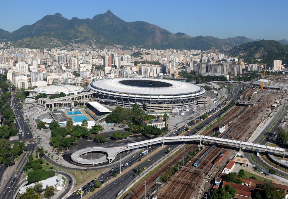 Estádio do Maracanã, no Rio de Janeiro — Foto: André Durão / GloboEsporte.com