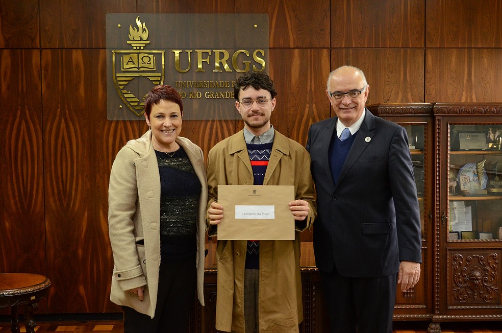 Leonardo teve a morte confirmada pela universidade e pelo Itamaray nesta segunda-feira (15) — Foto: Gustavo Diehl/UFRGS