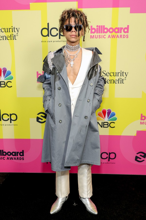 LOS ANGELES, CALIFORNIA - MAY 23: In this image released on May 23, Iann Dior poses backstage for the 2021 Billboard Music Awards, broadcast on May 23, 2021 at Microsoft Theater in Los Angeles, California. (Photo by Rich Fury/Getty Images for dcp) (Foto: Getty Images for dcp)