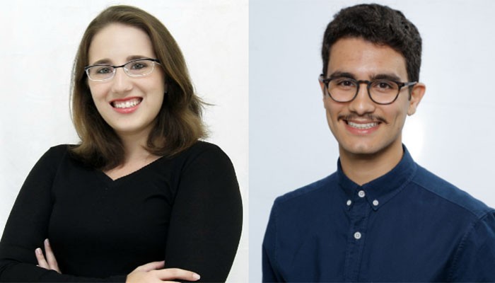 Luisa Cortat e Marcelo Morato são os brasileiros premiados no Green Talents (Foto: Divulgação)
