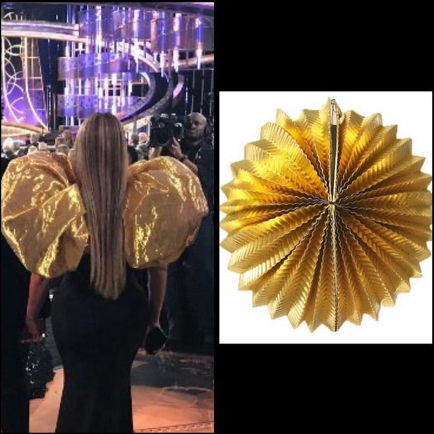 Fãs brincam com look de Beyonce no Globo de Ouro (Foto: Reprodução/ Instagram )
