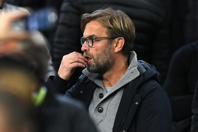 Jurgen Klopp Liverpool no Camp Nou (Foto: Getty Images)