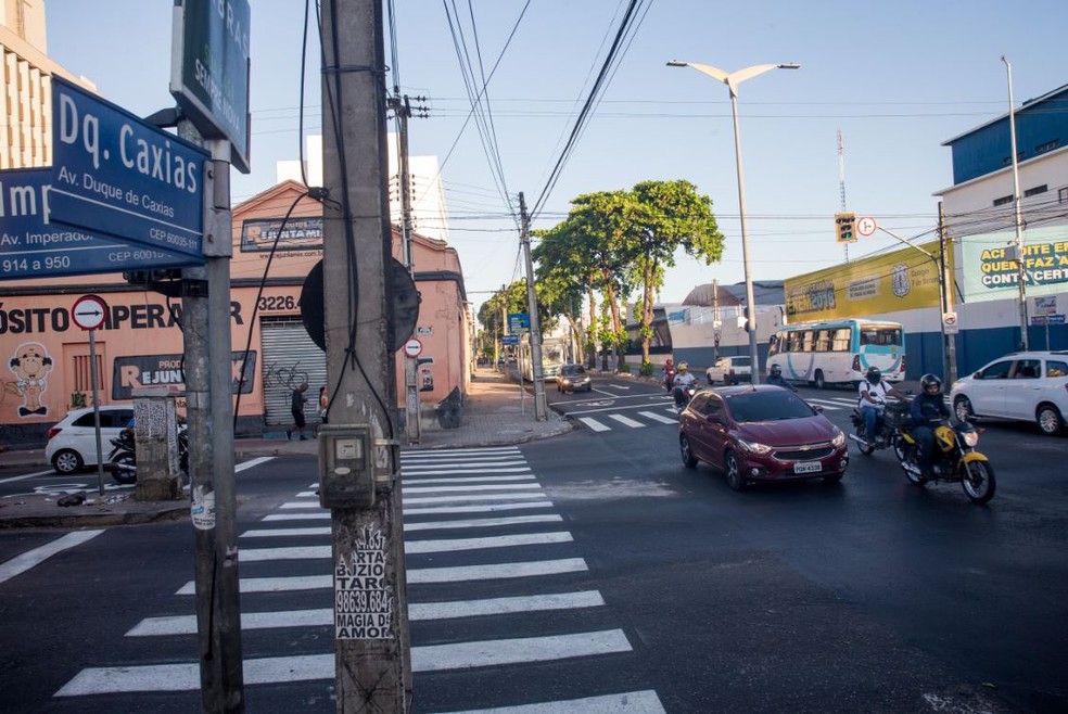 Avenida Duque de Caxias de Fortaleza tem sentido único a partir desta
