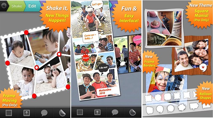 Photoshake! tem suporte a Android antigos e oferece personaliza??o de borda e imagens (Foto: Divulga??o/Play Store)