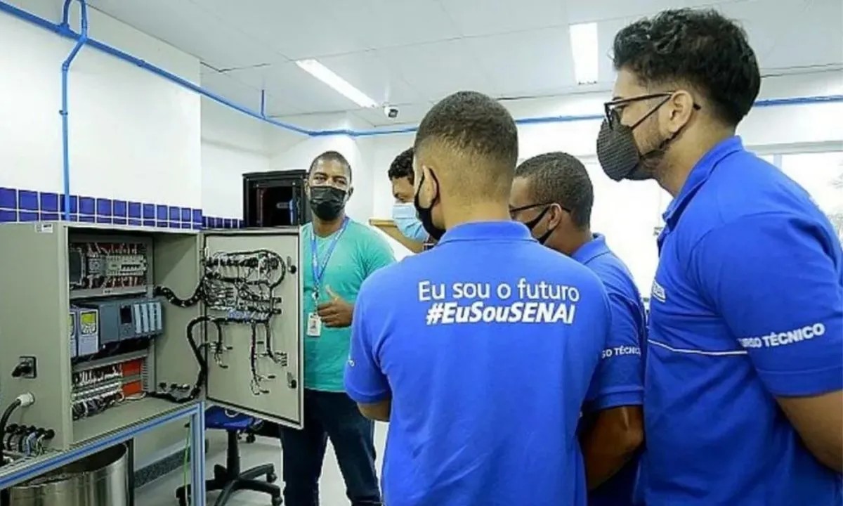Senai Bahia abre 288 vagas gratuitas em cursos gratuitos de aprendizagem industrial; veja como se inscrever