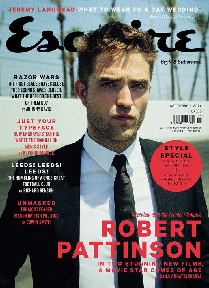 Pattinson: destaque na 'Esquire' UK. (Foto: Reprodução)