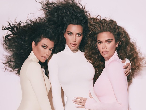 Kourtney Kardashian, Kim Kardashian e Khloé Kardashian (Foto: Reprodução/Instagram)
