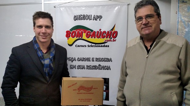 Felipe e Günther Baingo, do Bom Gaúcho (Foto: Divulgação)