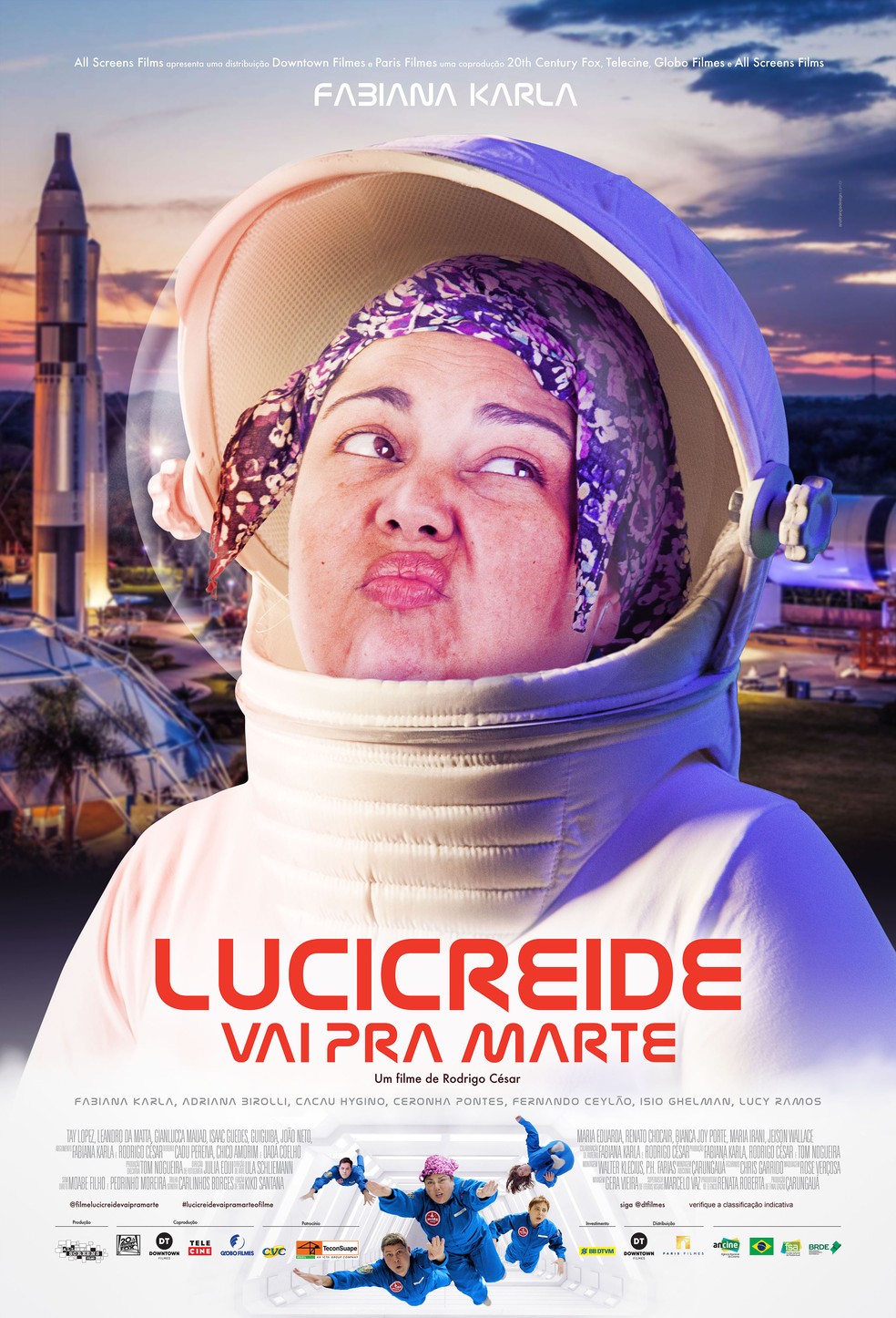 Fabiana Karla estrela comédia 'Lucicreide Vai Pra Marte' filmada na Nasa;  confira o trailer | Famosos | Gshow