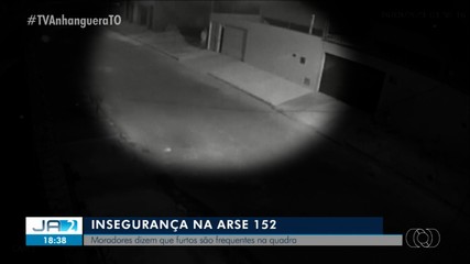 Moradores dizem que furtos são frequentes na Arse 152; veja flagrantes