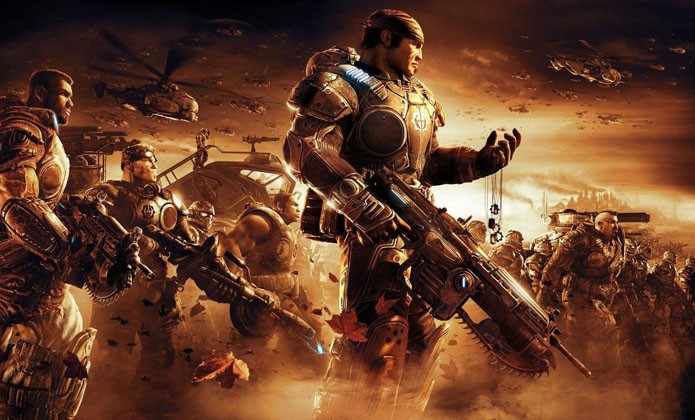 Continue a batalha contra os Locust em Gears of War 2 (Foto: Divulgação/Microsoft)