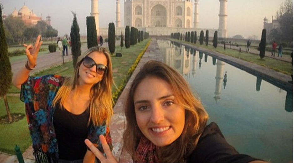Julia Lima e Jéssica Biolchini tiveram uma ideia de negócio durante viagem pela Ásia. (Foto: Divulgação)