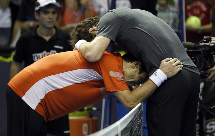 Andy Murray x Tommy Robredo troféu Valencia, tênis (Foto: EFE)
