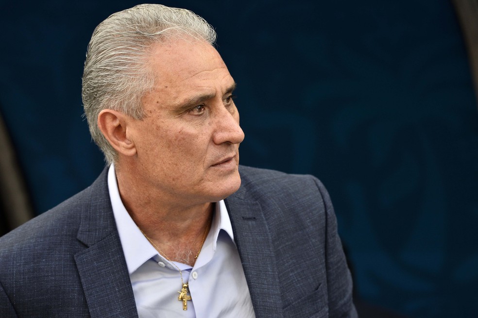 Tite tÃ©cnico Brasil Peru Copa AmÃ©rica â Foto: Marcos Ribolli