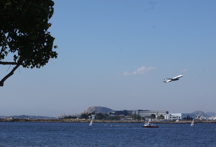 Aeroporto Santos Dumont fica próximo do local de competições (Foto: Thierry Gozzer)