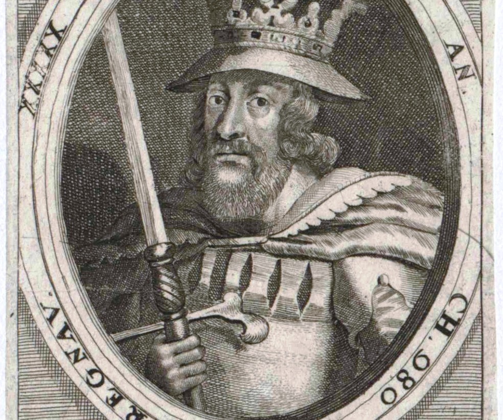 Rei viking Haroldo "Bluetooth" unificou as tribos nórdicas — Foto: Reprodução/Wikimedia