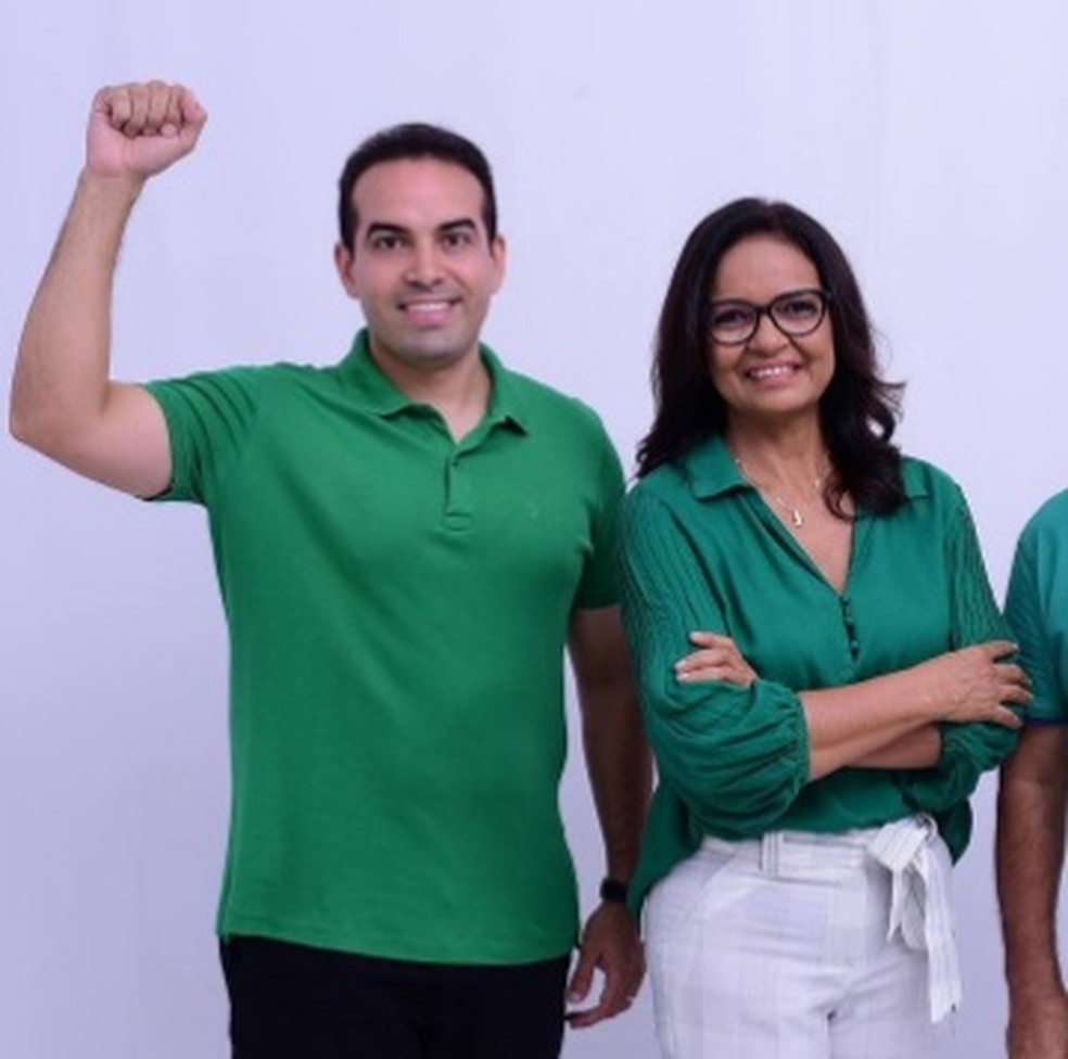 Ex-candidata a prefeita Margareth do Zito (Republicanos) e Ivon (MDB), ex-candidato a vice — Foto: Reprodução /Instagram