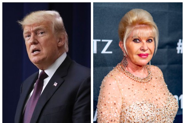 Donald Trump e Ivana Trump (Foto: Getty Images)