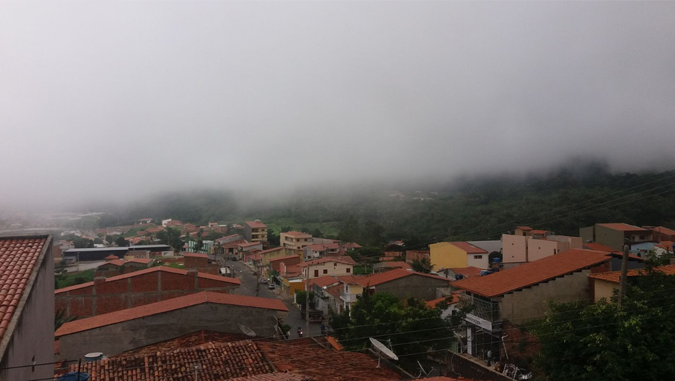 Viçosa do Ceará deve receber fortes chuvas entre quinta e sexta-feira. — Foto: Tadeu Feitosa/Arquivo Pessoal