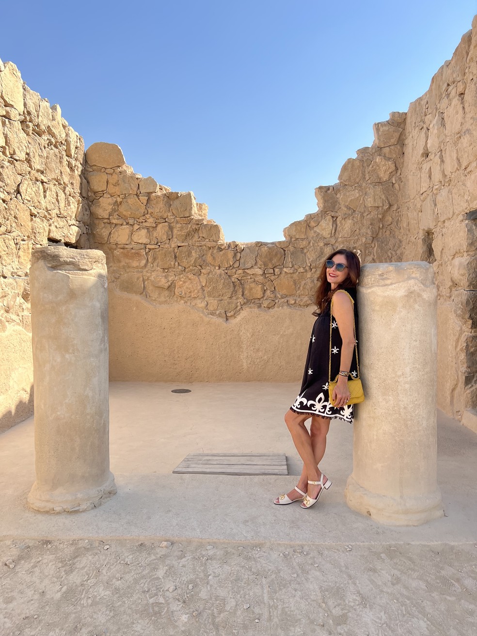 Fortaleza do Rei Herodes: a ruína da construção milenar impressiona por sua engenharia autossustentável — Foto: Acervo pessoal