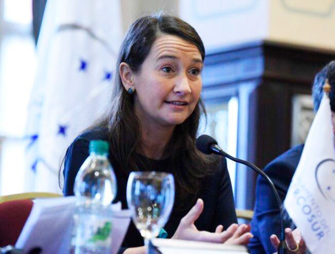 Valeria Csukasi é diplomata e Diretora Geral Para Assuntos de Integração e Mercosul no Uruguai (Foto: UCIM)