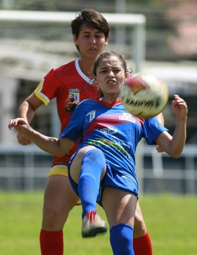 Time da UCDB representa Mato Grosso do Sul na Copa Brasil Universitária de futebol feminino (Foto: Luis Pires/Fotojump)