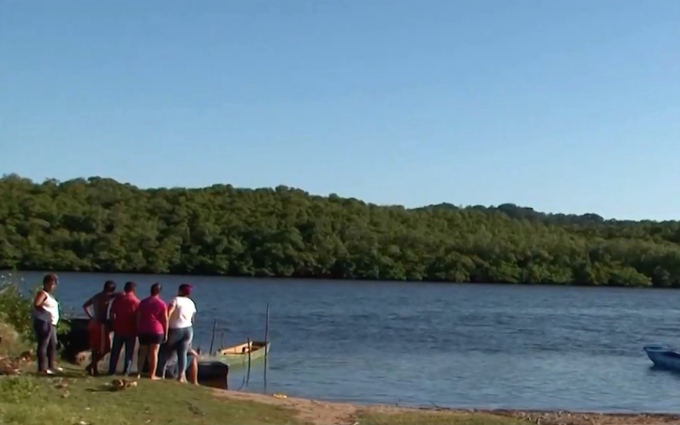 Rio fica no bairro Teotônio Vilela, em Ilhéus — Foto: Reprodução/TV Santa Cruz