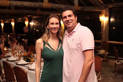 Luiz Guilherme e Suzana Magalhães