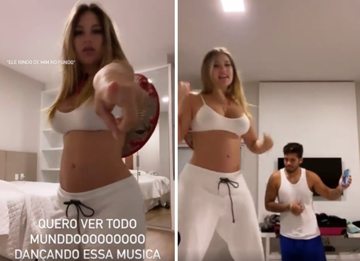 Virgínia Fonseca dança muito ao som de nova música de Zé Felipe (Foto: Reprodução/Instagram)
