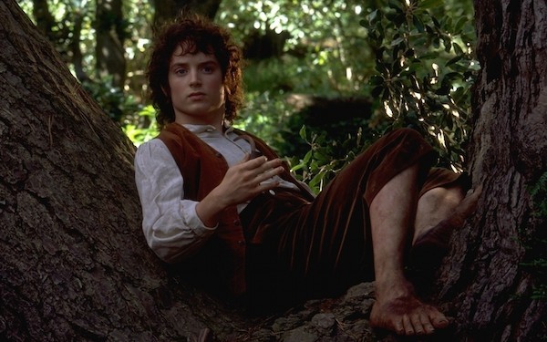 O ator Elijah Wood como o hobbit Frodo em cena de 'O Senhor dos Anéis' (Foto: Reprodução)