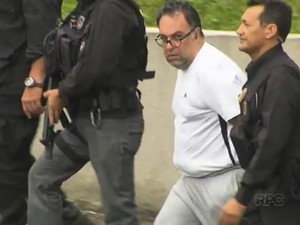O ex-deputado André Vargas foi detido durante a 11ª fase da Lava Jato (Foto: Reprodução/ RPC)
