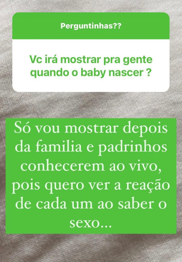Shantal e Mateus Verdelho revelam possíveis nomes do segundo filho  (Foto: Reprodução/Instagram)