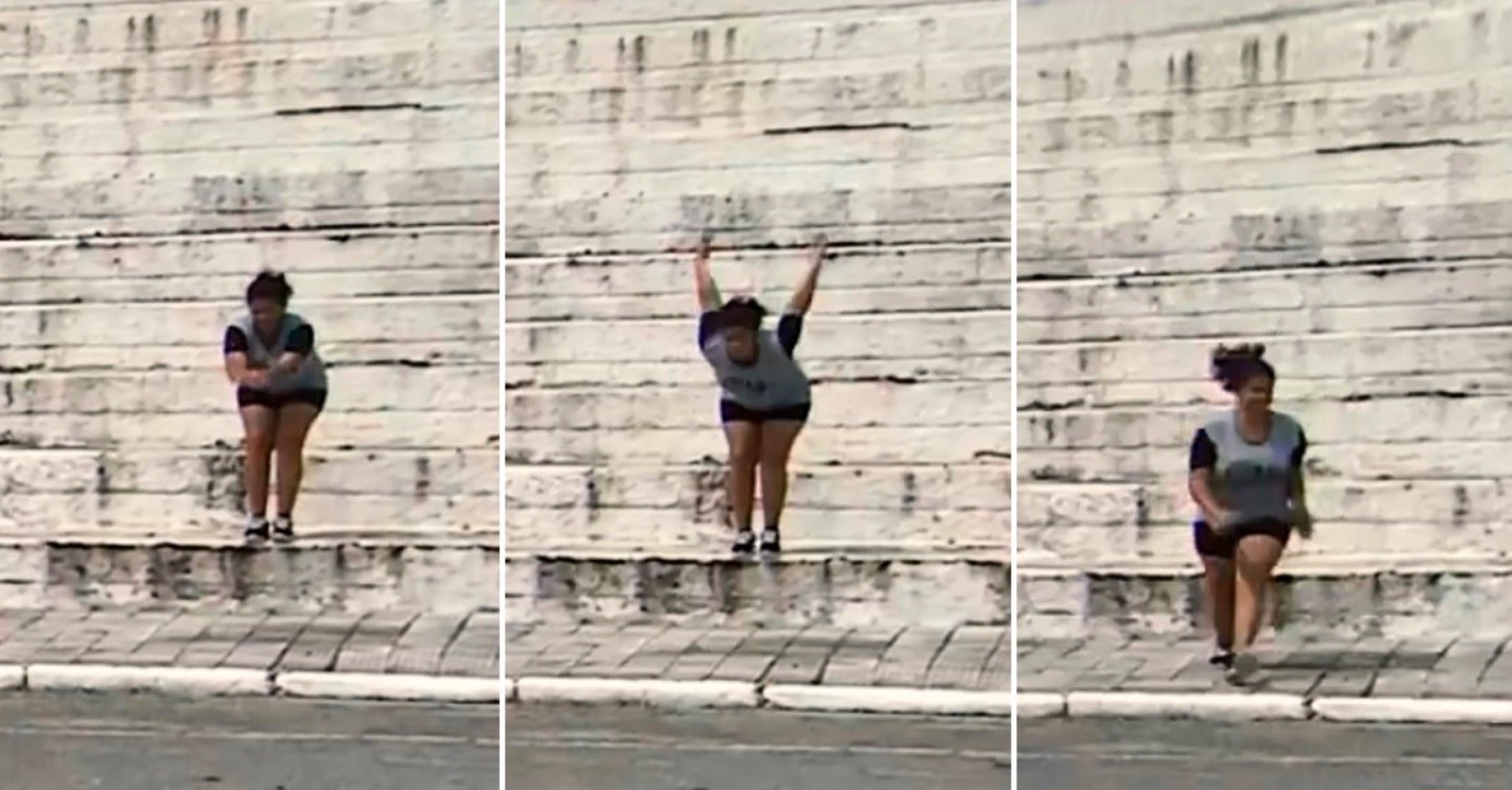 Mulheres no parkour - Estadão